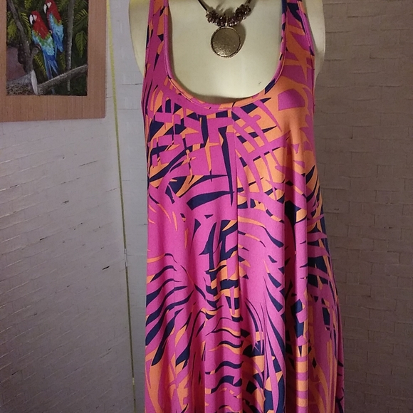 Tropical Print Honolulu Dress - Picture 3 of 10